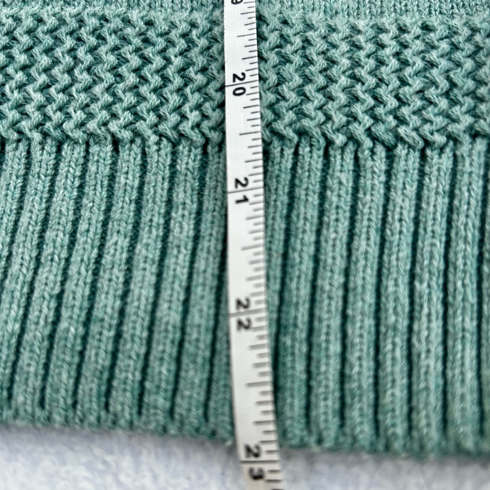 Joie Knit Top Cottagecore Sweater V-neck Sz. Small Green - Picture 4 of 7